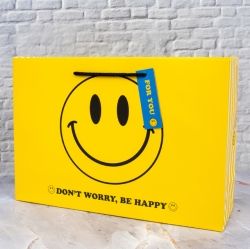 Smile Shopping Bag 360x110x250mm (10pcs)