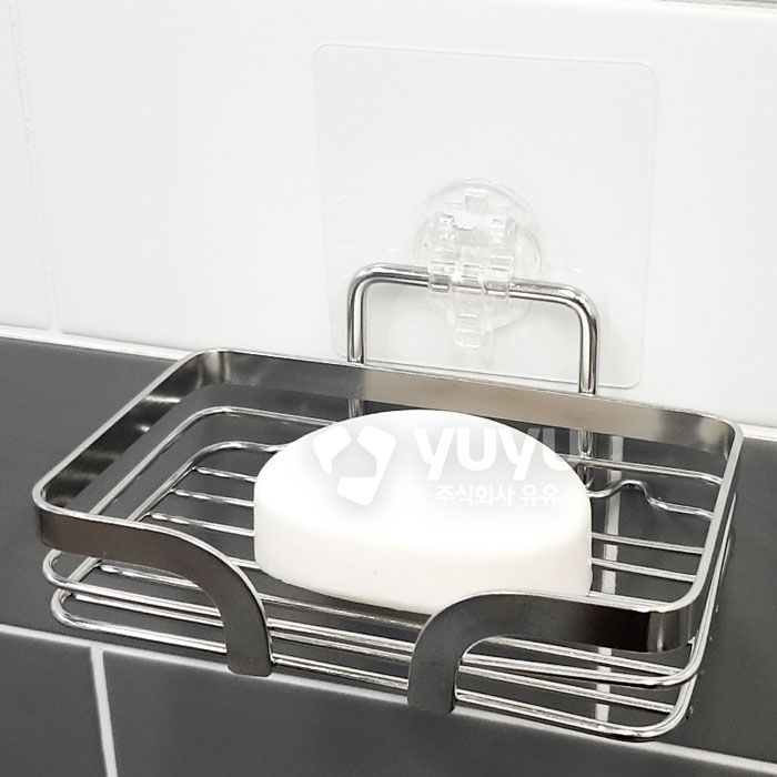 STRONG ADHESIVE WIRE SOAP DISH