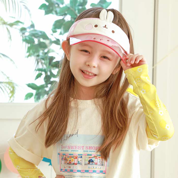Molang Shield UV Protection Sun Cap for Age 5-12
