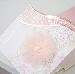 Daisy Envelope Pink 1 Sheet