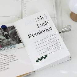 Daily Reminder, Checklist 