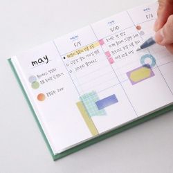 Weekly Archive Planner for 6 Months 