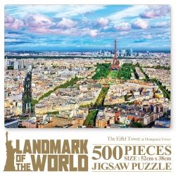  Puzzle 500 Pieces_Schloss The Effel Tower at Montparna Tower