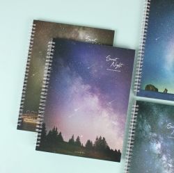 Starry Night Hardcover Notebook 