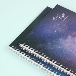 Starry Night Hardcover Notebook 