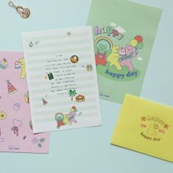 Daily Letter Paper (Jelly bear) 05-08