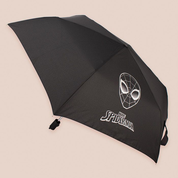 Spider Man Mono Compact Folding Umbrella, Manual Open
