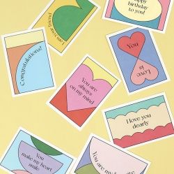 A Kind Message Card 10 Sheets 