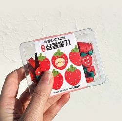 Fruits Lunch Box Eraser, Set of 24