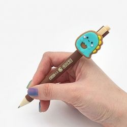 LazyStars Cookies Mechanical Pencil & Gel Pen Set, Set of 12