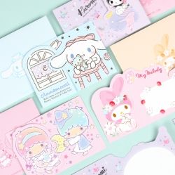 Sanrio Friends Cuty Mini Card Stickers Pack -Random