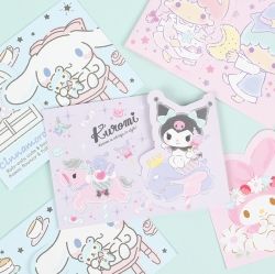 Sanrio Friends Cuty Mini Card Stickers Pack -Random
