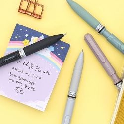 PULL AND PUSH Gel Pen 0.5mm, Set of 20