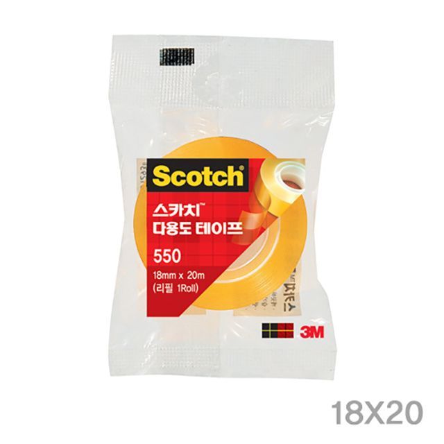 Scotch tape 550 refill (18mmX20m)