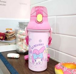 My Melody Anchor One-touch Water Bottle 480ml