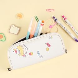 Mongalmongal Open up Fabric Pencil Case 