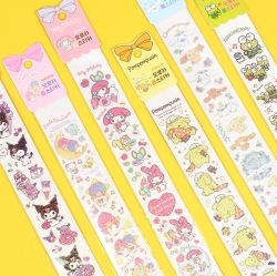 Sanrio Characters Aurora Stickers,30ea
