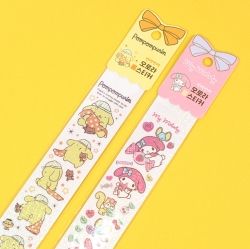 Sanrio Characters Aurora Stickers,30ea