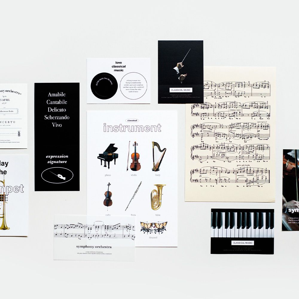 Sticker Set - Classical Music