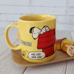 Peanuts Snoopy Daily Color Mug Cup_Yellow
