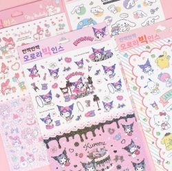 Sanrio Characters Aurora BIG Ins Stickers Set of 20