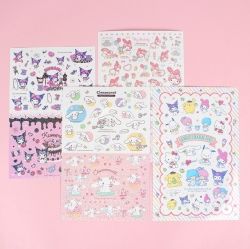 Sanrio Characters Aurora BIG Ins Stickers Set of 20