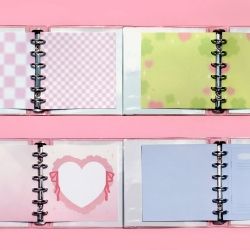 A7 Wide Real Love 6rings Collect Binder Refill 