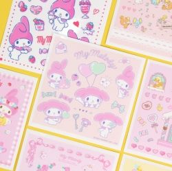 Sanrio LOVELY Sticker, 60pcs