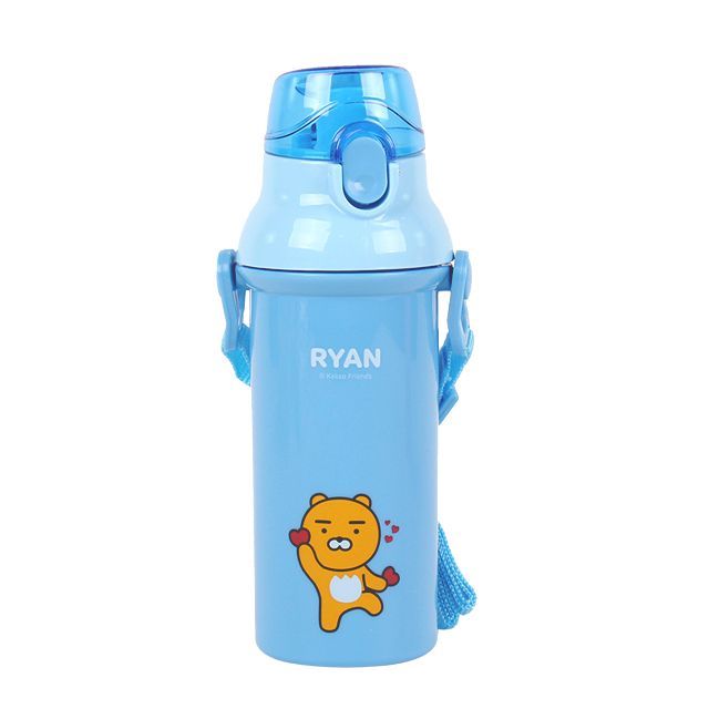 Ryan One Touch Water Bottle with Shoulder Strap 450ml