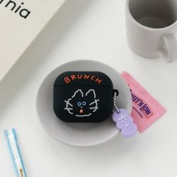 Brunch Brother Kitty Airpods3 Silicone case