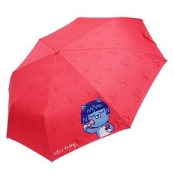 Kakao Friends Friday Heart Blusher Auto Folding Umbrella Neo
