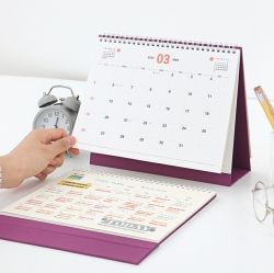 2023 Prism Desk Calendar, Double Sided(the Front:2023, the Back:Undated )