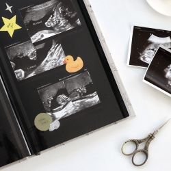 CONITALE Self-Adhesive Photo Album, Baby Book Keepsake 