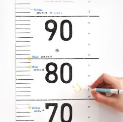 CONITAIL Growth Charts - Simple Hanging Ruler