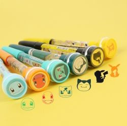 Bubble Stamp Ball Pen, Set of 24 