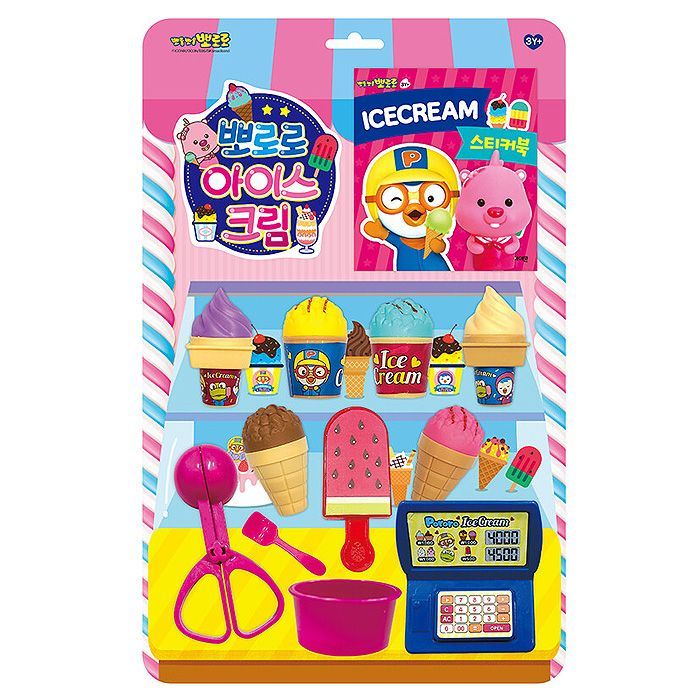 Pororo Ice Cream Mini Toy Book 