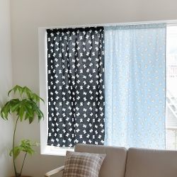 Little PaPer Fabric curtain