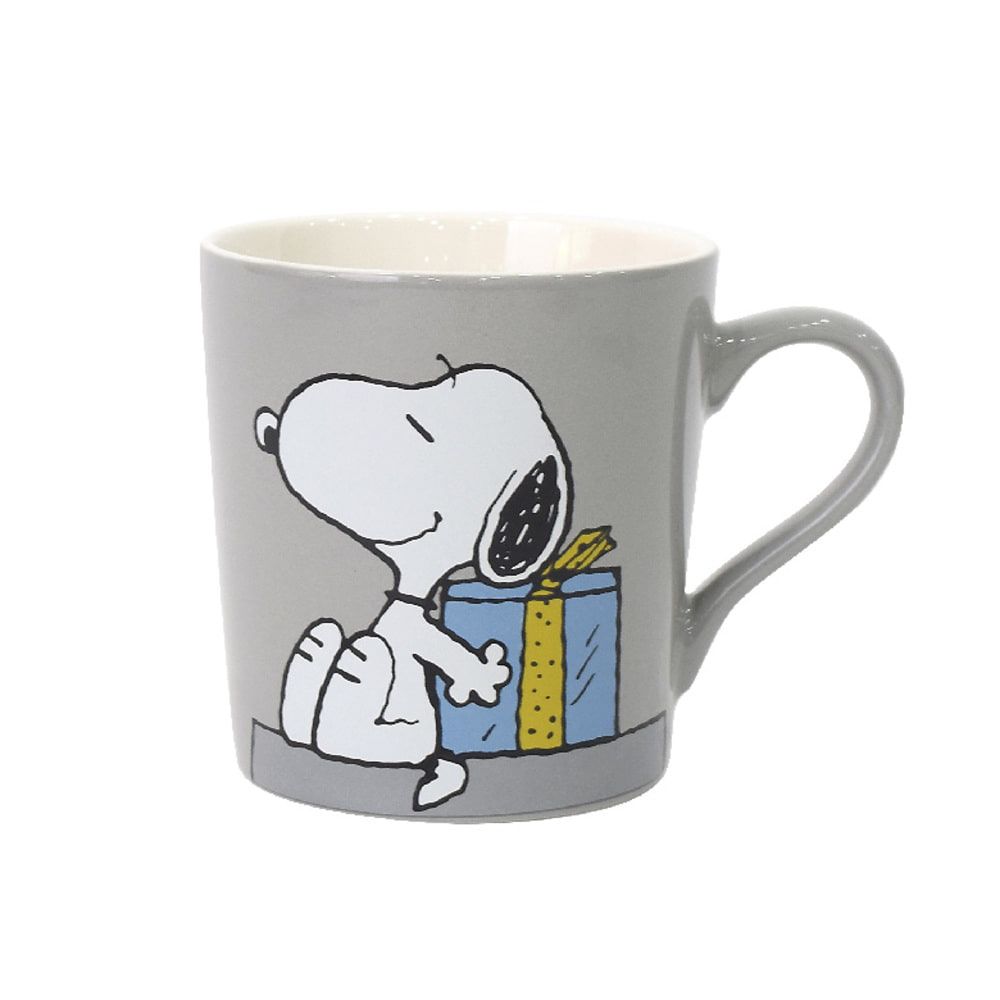 Peanuts Snoopy Potter Handle Mug (Blooming Gray)