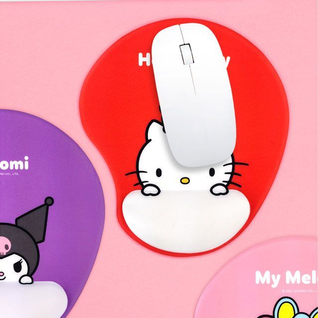 Sanrio Characters Ergonomic Mouse Pad with Wrist Rest Support