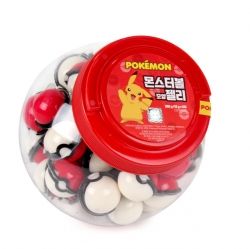 Pockemon MonsterBall Shape Jelly, 50pcs