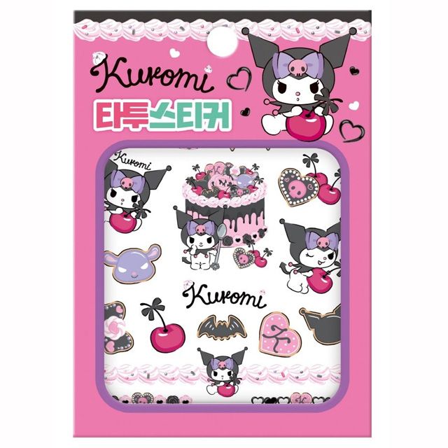 Sanrio Characters Kuromi Tatoo sticker