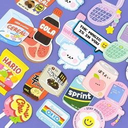Delicious Mini Stickers, 16ea