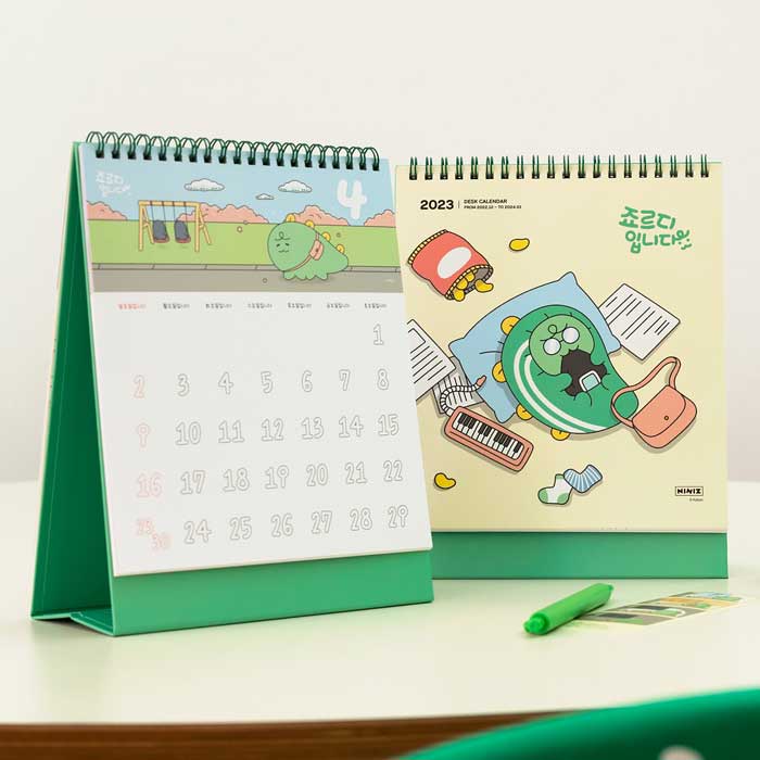 I'm Jordy 2023 Desk Calender 