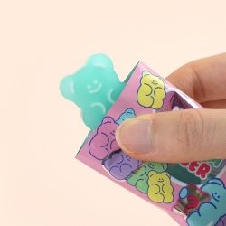 Bear Jelly Erasers, Set of 60