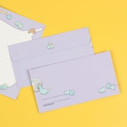 Mongalmongal Mini Letter Paper with Envelop Set 