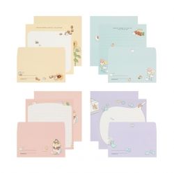 Mongalmongal Mini Letter Paper with Envelop Set 