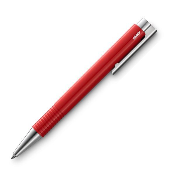 204 Logo Ballpoint Pen Shiny Red 