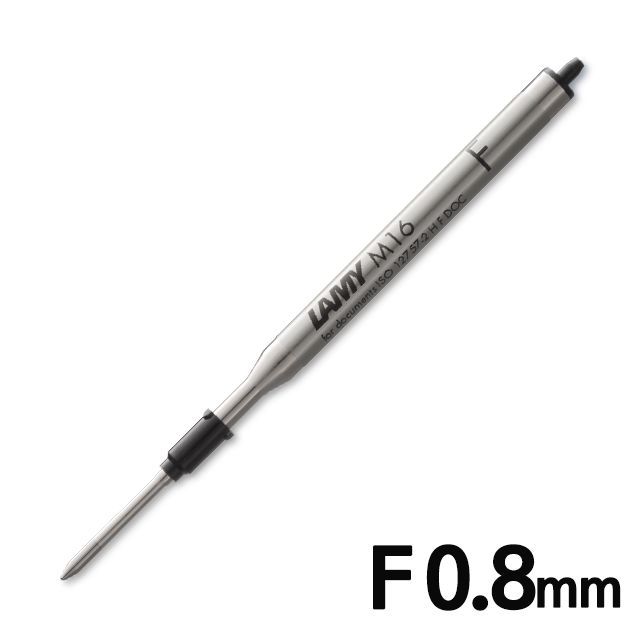M16F Ballpoint Pen Refill(0.8mm), Black(F)