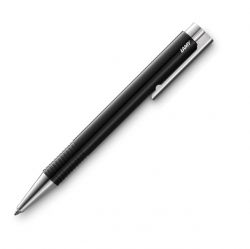 204 Logo Ballpoint Pen Shiny Black 