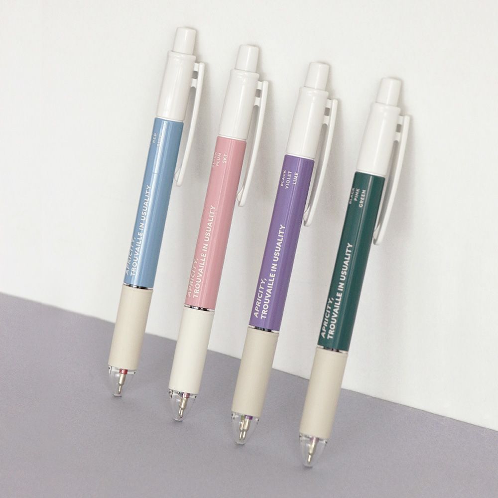 Smoothing 3Colors Ballpoint Pen 0.38mm